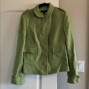 Women’s wool green jacket